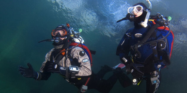 divemaster training underwater