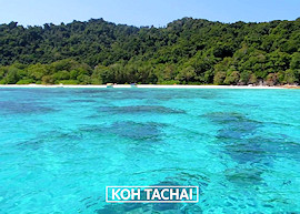 Koh Tachai island, link image
