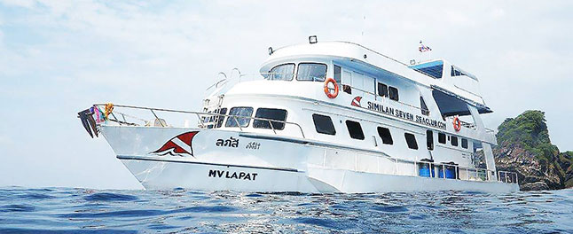 MV Lapat in the Similans